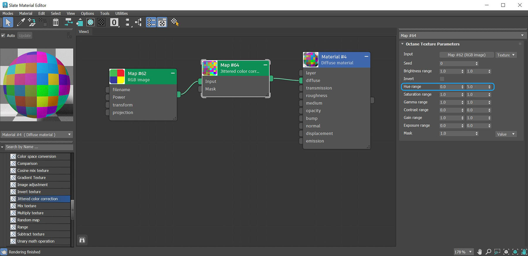Jittered Color Correction Fig01 3dsmax v2023