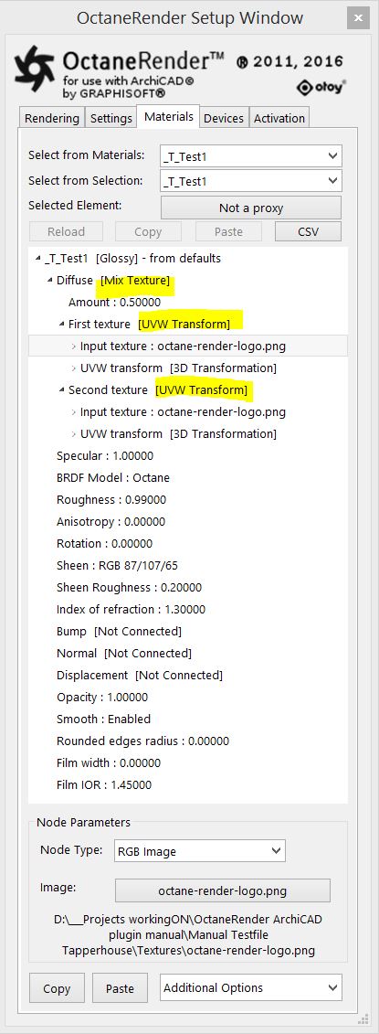 UVW Transform Texture