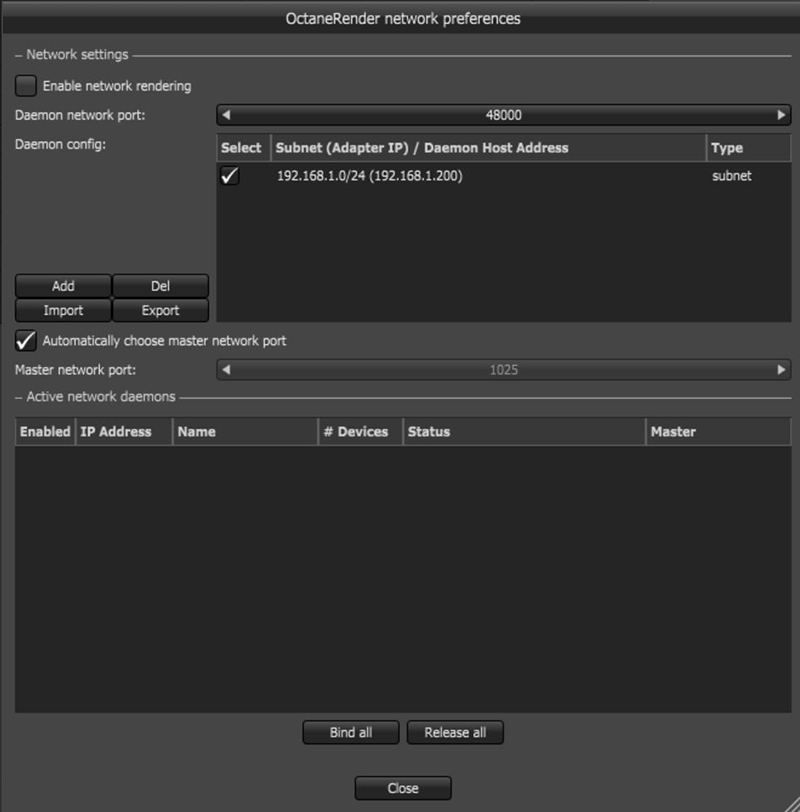 Network Rendering