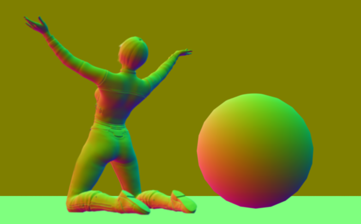 Info channel - Shading Normals